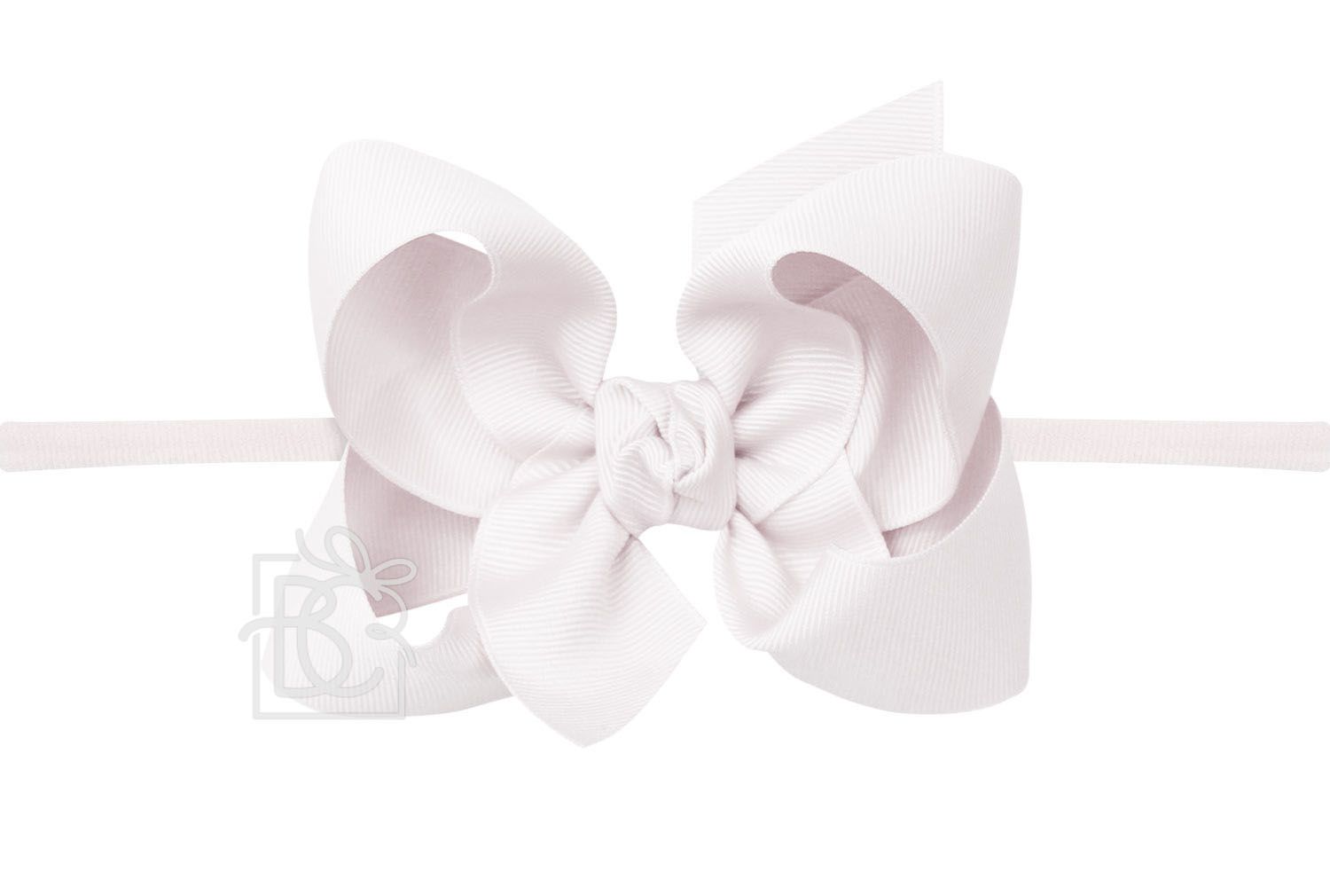 Powder Pink Large Bow with Headband