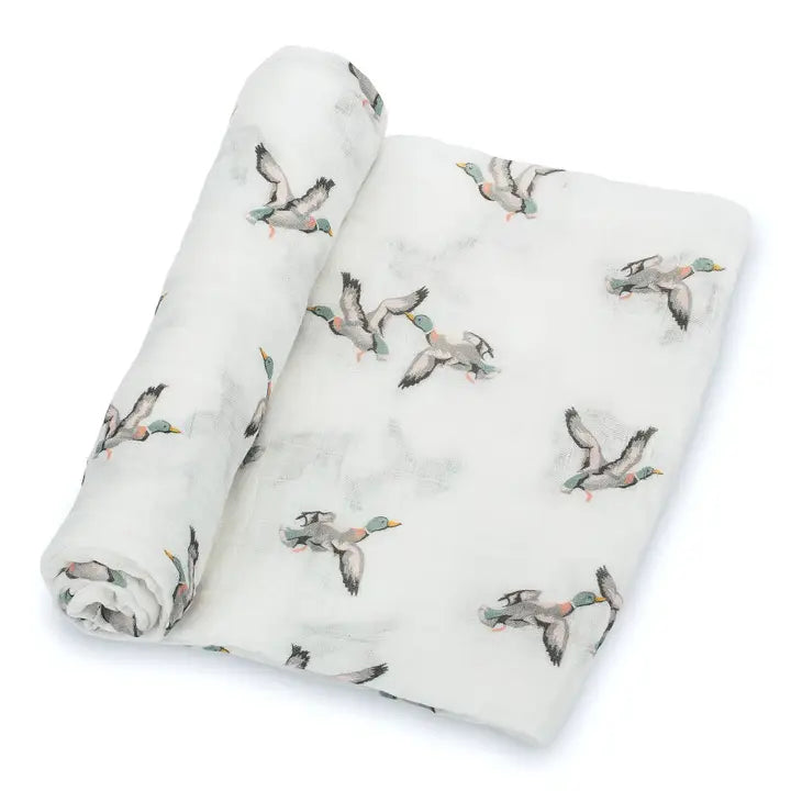Duck Swaddle Blanket