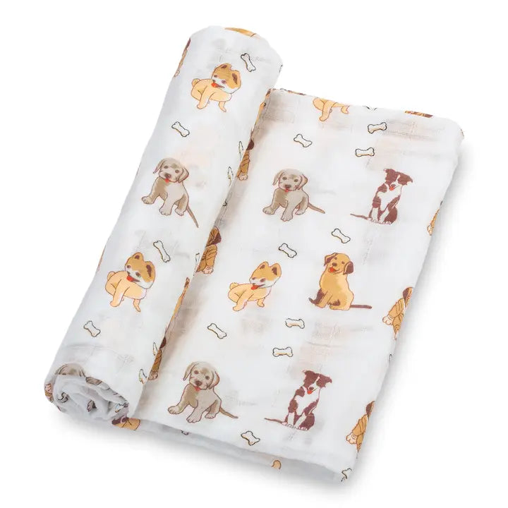 Dog bone Swaddle Blanket