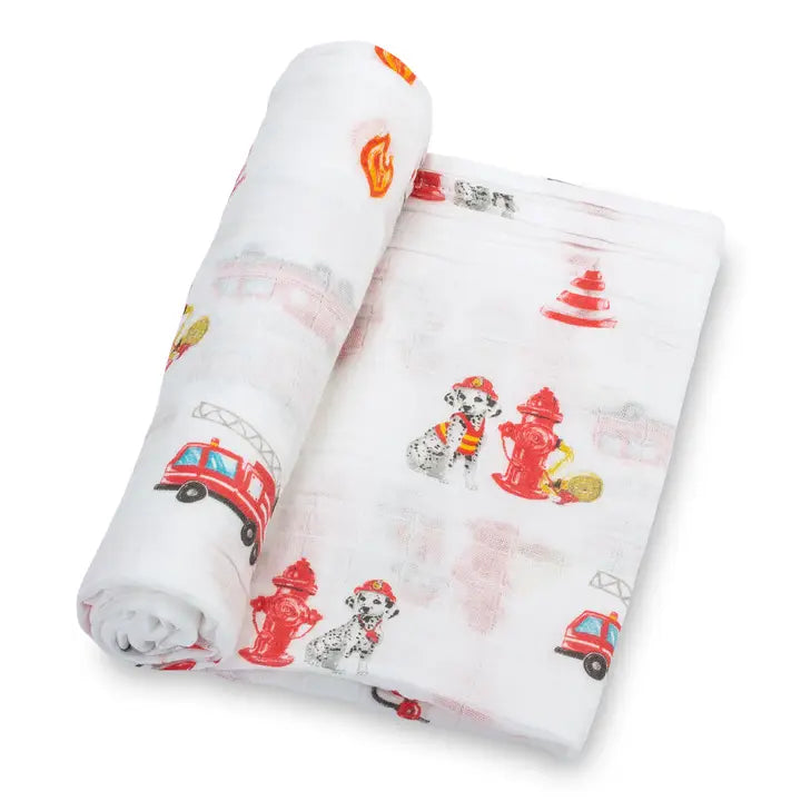 Fireman Swaddle Blanket
